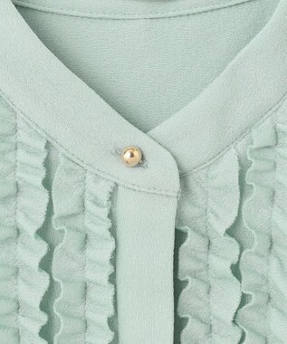 BEIGE， PALAIS / フリルブラウス Mint