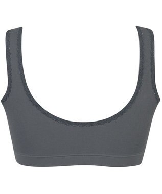 Wing ノンワイヤーブラ　【ナイトアップブラ】　寝るとき用ブラ　夜のバストケア　ウイング／ワコール　KB3507 グレー