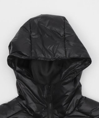 WEGO 【ユニセックス着用ITEM】コンパクトフィットパファーフーディー ブラック