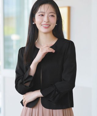 Tiaclasse リボン袖ジャレロ