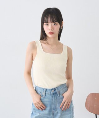 earth music&ecology 【SET ITEM】ラッフルニットボレロアンサンブル Ivory