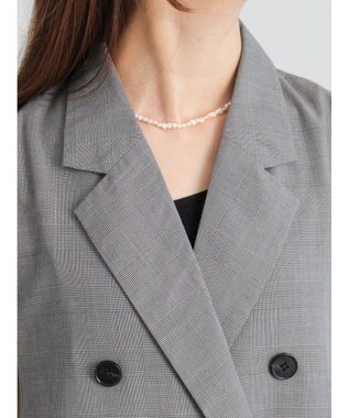 Te chichi サイドオープンライトジレ ブラック