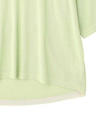 AMERICAN HOLIC 配色コクーンシルエットニット Light Green