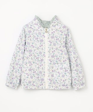 ANY KIDS フード取り外し リバーシブル ブルゾン ミント