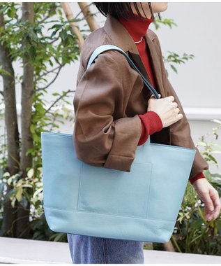 YUSHI EPICE-TOTEBAG　トートバッグ ライトブルー