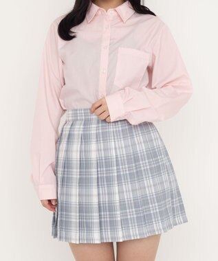 WEGO 【SCHOOLITEM】スクールシャツL／S