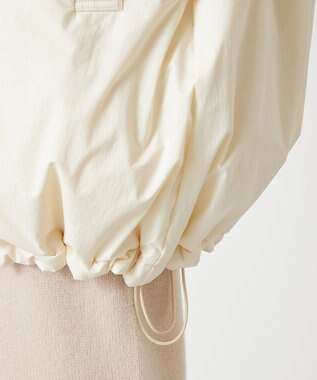 NAVE 【Nave】ナイロンタフタ ダウンコート エクリュ系