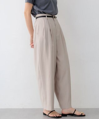 組曲 【先行予約】バウンディングシャーティングカーヴィー パンツ ベージュ系