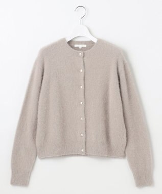 自由区 L 【SHIHOさん着用】ヘアリーフォックス カーディガン モカ