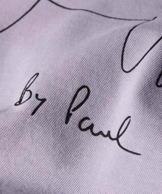 Paul Smith Drawn by Paul Cat Tシャツ ライラック