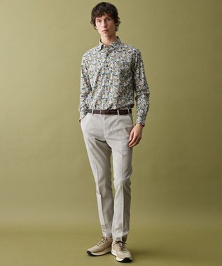 JOSEPH ABBOUD 【ウエストも伸びる!/清涼/ストレッチ】スラブストレッチ パンツ ベージュ系