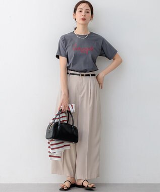 組曲 【先行予約】バウンディングシャーティングカーヴィー パンツ ベージュ系