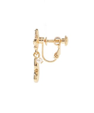 Maison de FLEUR バタフライシェルイヤリング Gold