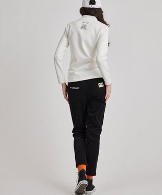 PW CIRCULUS 【WOMEN】コーデュロイ テーパードパンツ ブラック系