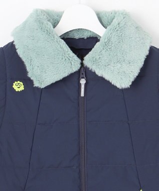 PW CIRCULUS 【ベスト / ブルゾン / 襟も外せる / WOMEN】3WAYデタッチャブルブルゾン ネイビー系