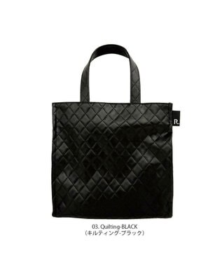 ROOTOTE 1056【ルートートの定番】LT.スクエア.クラシック-B 03：キルティング・ブラック