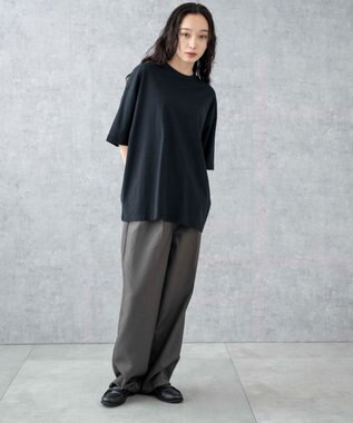 WEGO 【ユニセックス着用ITEM/綿100％/SMLXLサイズ】ビックコットンT ブラック