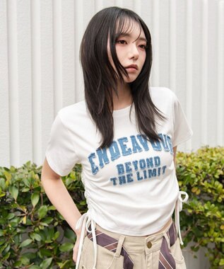 WEGO クラフトデザインサイドドロストT 柄2