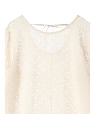 Green Parks AnriettMusee レースロングワンピース Beige