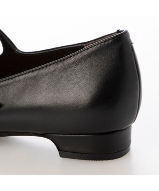 ing <ing>ダブルベルトメリージェーンパンプス ブラック