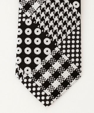 JOSEPH HOMME クラシックパッチワーク　ネクタイ ブラック系7