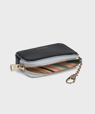 Paul Smith サプルレザー キーケース ネイビー