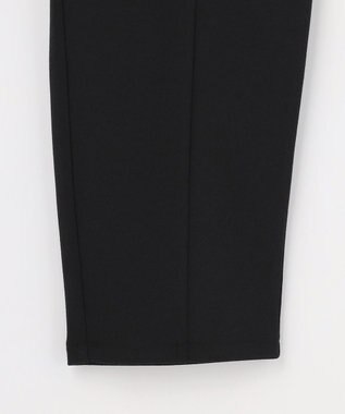 組曲 【先行予約・WEB限定】ジョーゼットジャージーテーパード パンツ ブラック系