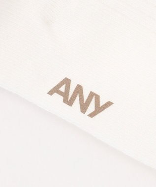ANY KIDS ワンポイントハイソックス オフホワイト