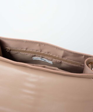 WEGO 【痛バ＆推し活グッズ】レターフラップ痛ショルダー ベージュ