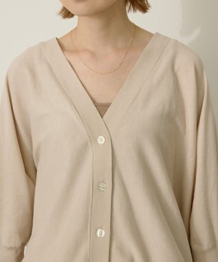 AMERICAN HOLIC 【先行予約】【WEB限定】UVカットドルマンカーディガン Light Beige
