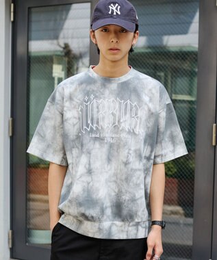 WEGO 【ユニセックス着用ITEM/MLサイズ展開】スノーパターンポンチT（SS） グレー