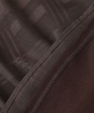 J.PRESS LADIES スラブカラミチェック カットソー ブラウン系