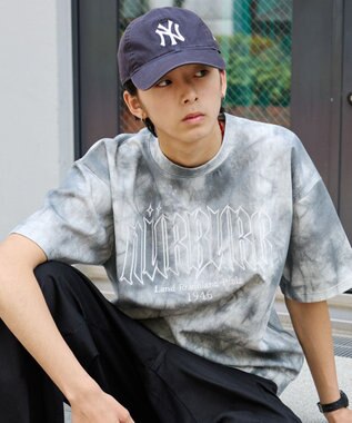 WEGO 【ユニセックス着用ITEM/MLサイズ展開】スノーパターンポンチT（SS） グレー