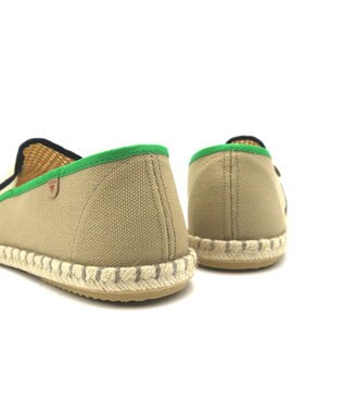 BONTRE 【VERBENAS/ベルベナス】メッシュバイカラージュートスリッポン アイボリー