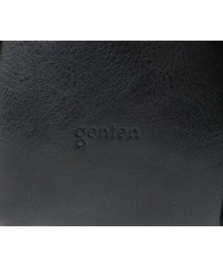 genten クオイオ ルウィド かぶせ付きショルダーバッグ ダークグレー