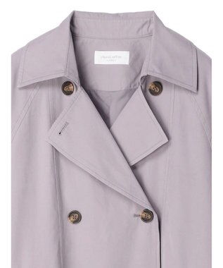 Green Parks オーバートレンチコート Purple