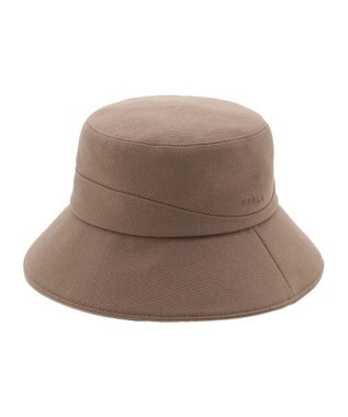 MOONBAT FURLA(フルラ) カーブ切り替え中つばハット 日本製 モカブラウン