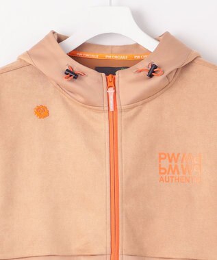 PW CIRCULUS 【MEN】ジップアップフーディ ベージュ系