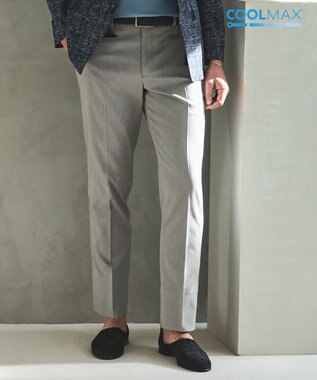 GOTAIRIKU 仕事で着られる綿パン【吸水速乾/ストレッチ/折り目加工】クールマックスコットンパンツ_ノータック（26年モデル）