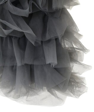 Green Parks ＯＴＯ．ＨＡ．　チュールフリルＡ４トートバッグ Gray