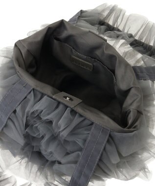 Green Parks ＯＴＯ．ＨＡ．　チュールフリルＡ４トートバッグ Gray