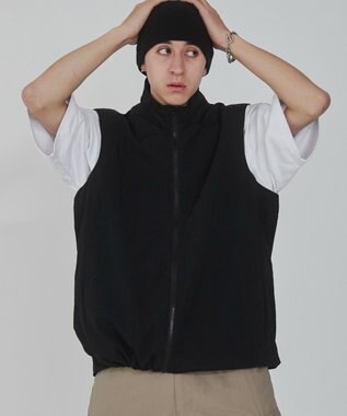 WEGO ナイロンベスト ブラック