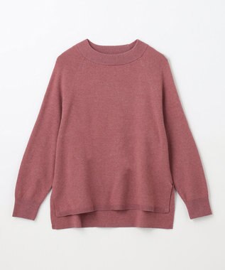 ANY 【洗濯機可能】しあわせタッチニットプルオーバー ピンク