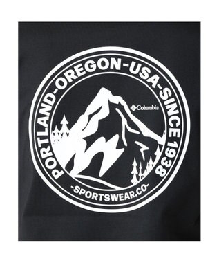 Columbia Columbia/ アーバンハイクグラフィックショートスリーブTシャツ /コロンビア Black、 Back Print
