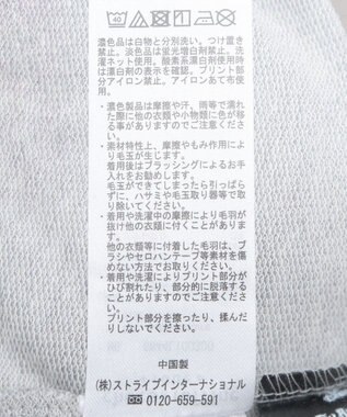 Green Parks ナイトメア／裾ドロストミニ裏毛プルオーバーⅡ Gray Mixture