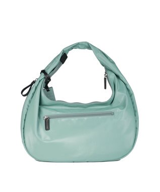 PELLE BORSA ワンハンドルラウンドバッグ Cheers 4696 アッシュグリーン