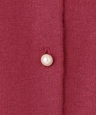 ANY SIS 【前後着用可能】2WAYパフスリーブ カーディガン ローズピンク