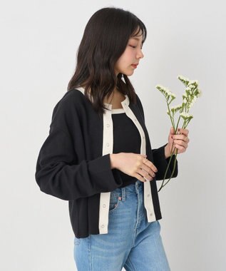 earth music&ecology ＳＥＴ２点リブアンサンブル Black