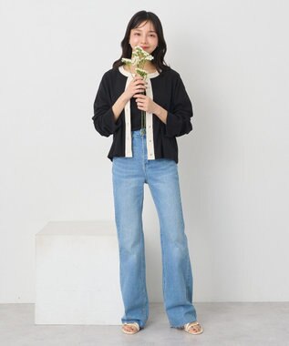 earth music&ecology ＳＥＴ２点リブアンサンブル Black