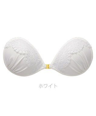 BRADELIS New York 【NuBra / ナチュラルタイプ】ヌーブラ・エアーライト セレーネ  蒸れにくい バックレス コレクション デザインヌーブラ 正規品 ホワイト
